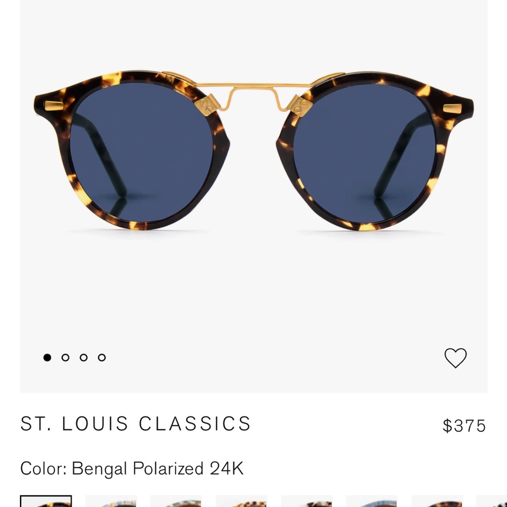KREWE 24K St. Louis Classics (comes with case and bag)